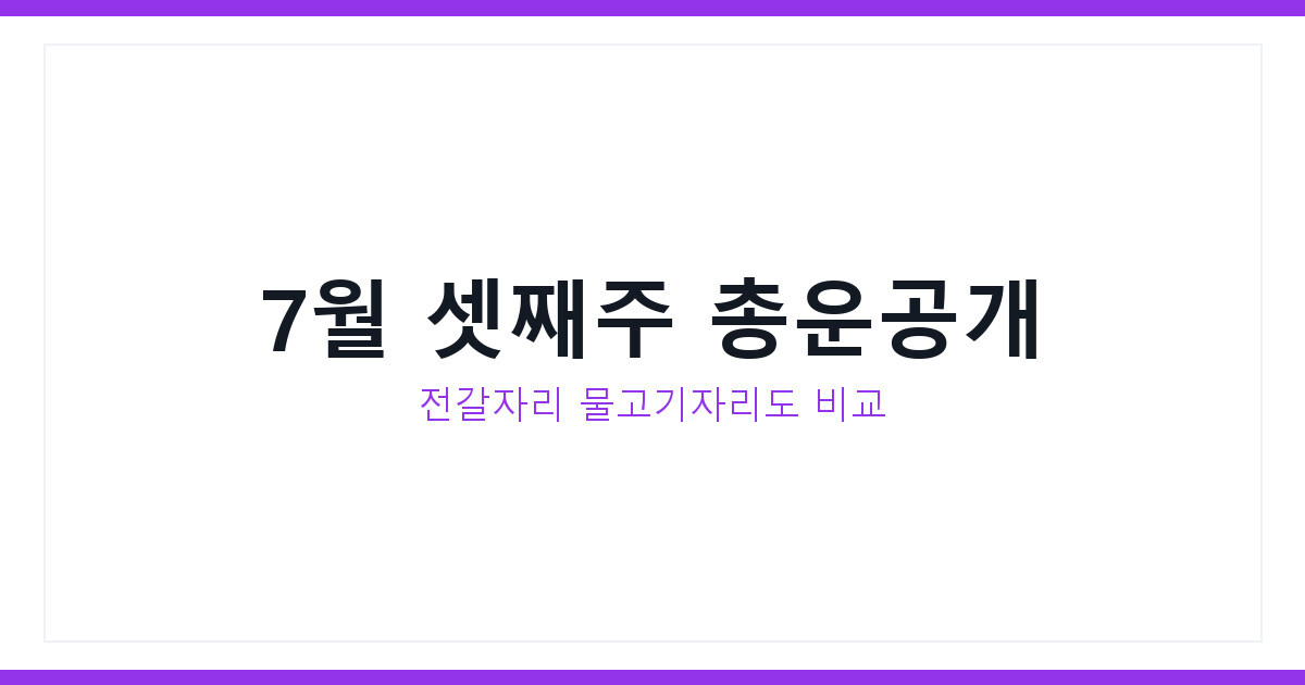 처녀자리운세