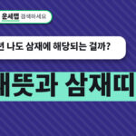 삼재띠